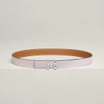 H Infini belt buckle & Reversible leather strap 24 mm - Image 2